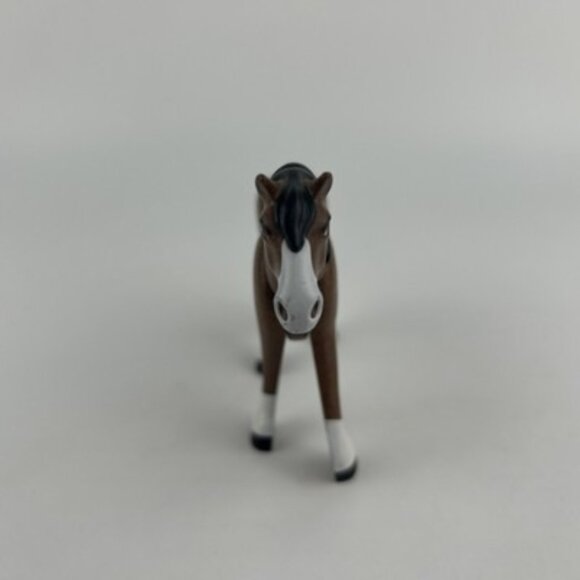 Playmobil Brown Horse Black Mane Figure for Western Ranch 2018 - Picture 3 of 6